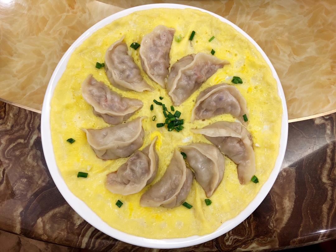 懒人快手抱蛋煎饺