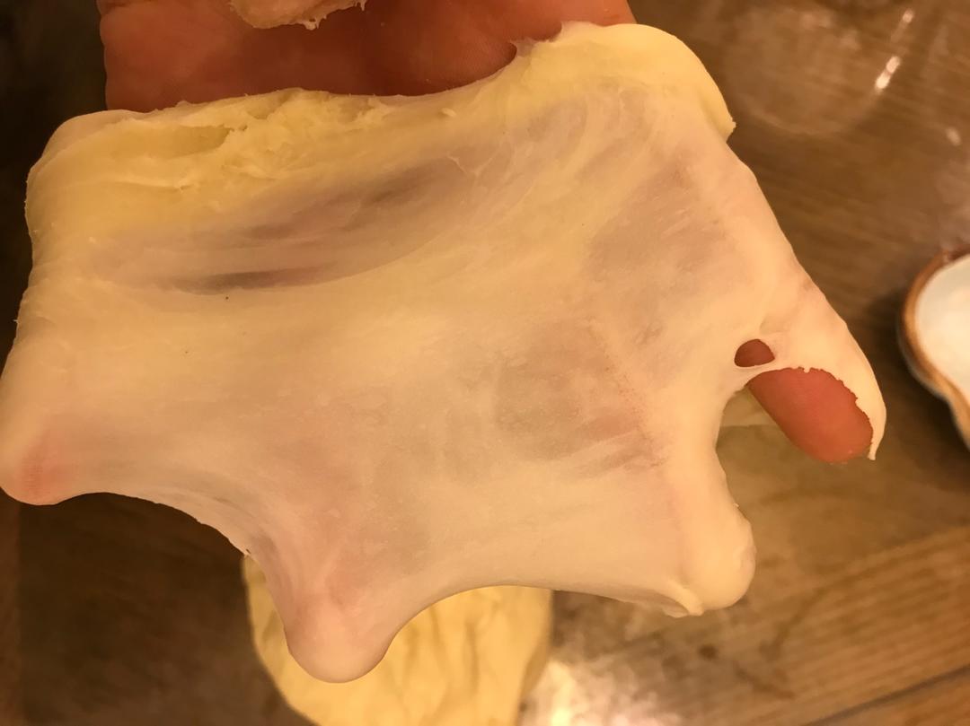 最省力气、不需摔面快速出手套膜（后酵母法）