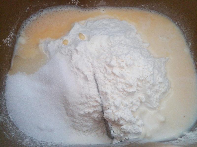 纯奶手撕吐司的做法 步骤1