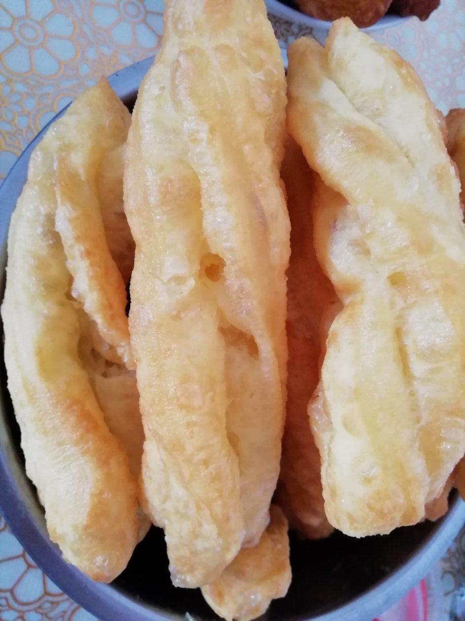 自制无泡打粉油条