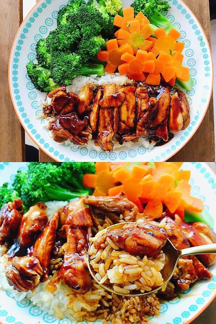 哇❗️比外卖好吃百倍的照烧鸡腿饭🔥一学就会