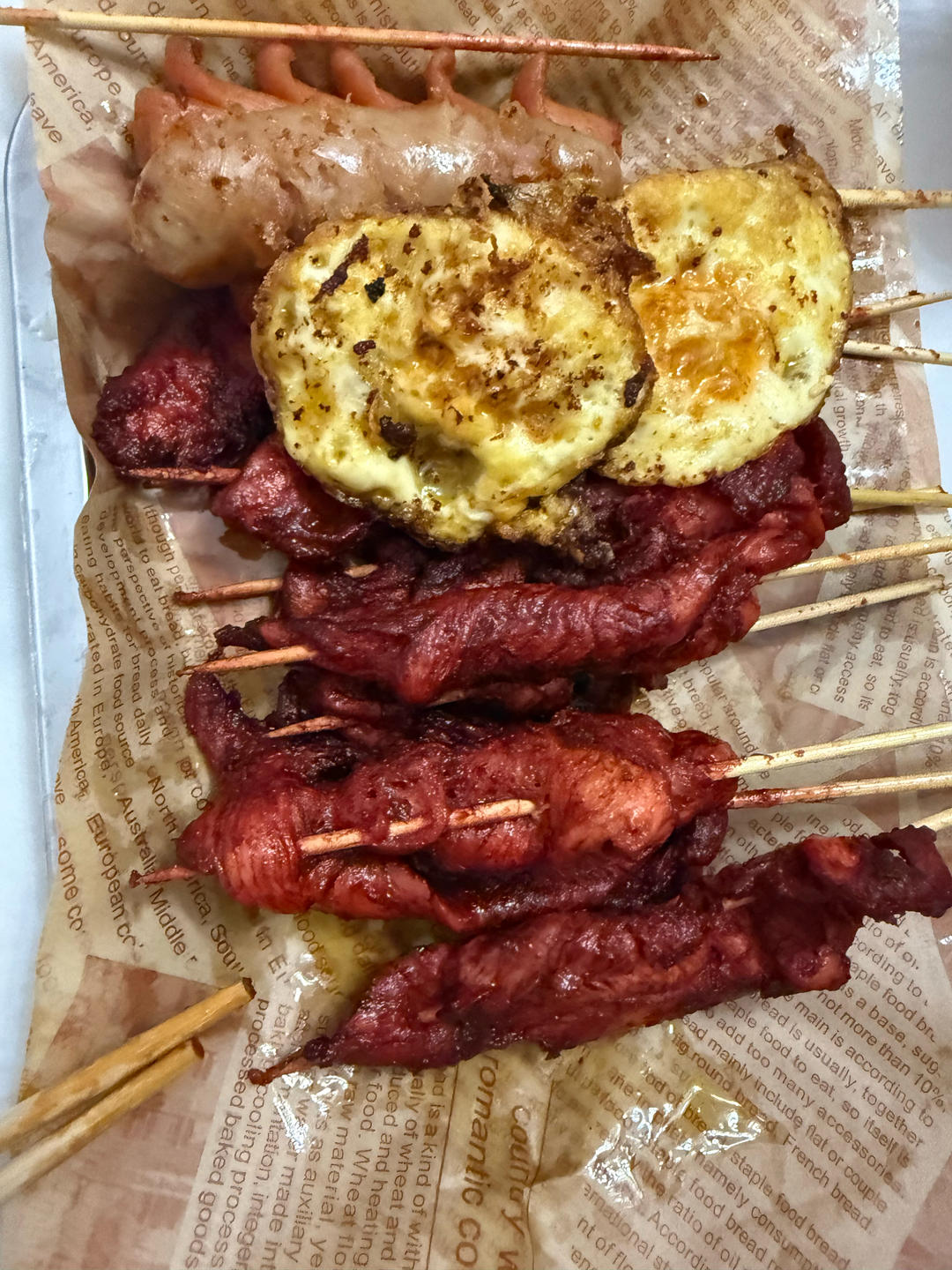里脊肉串腌制