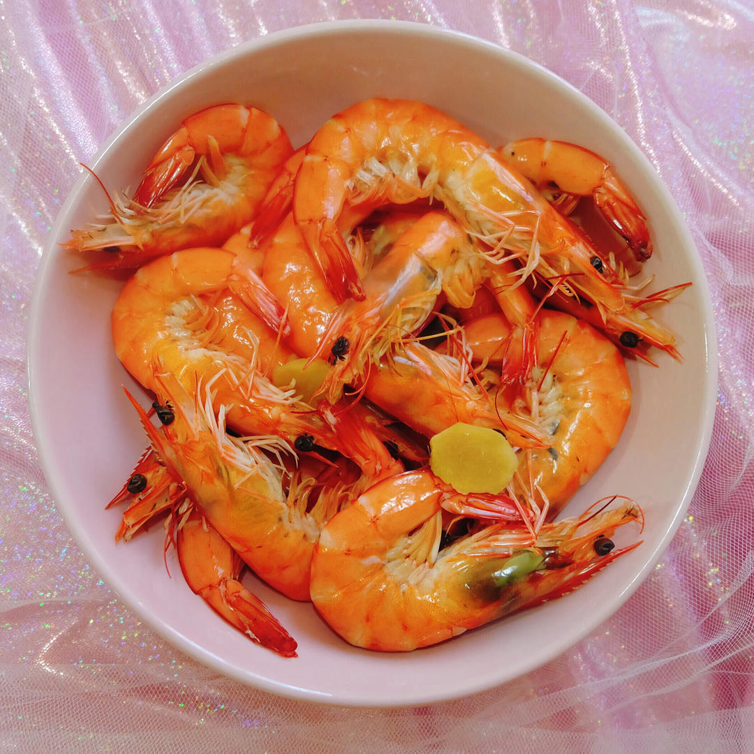 妞球王小拉做的水煮大虾