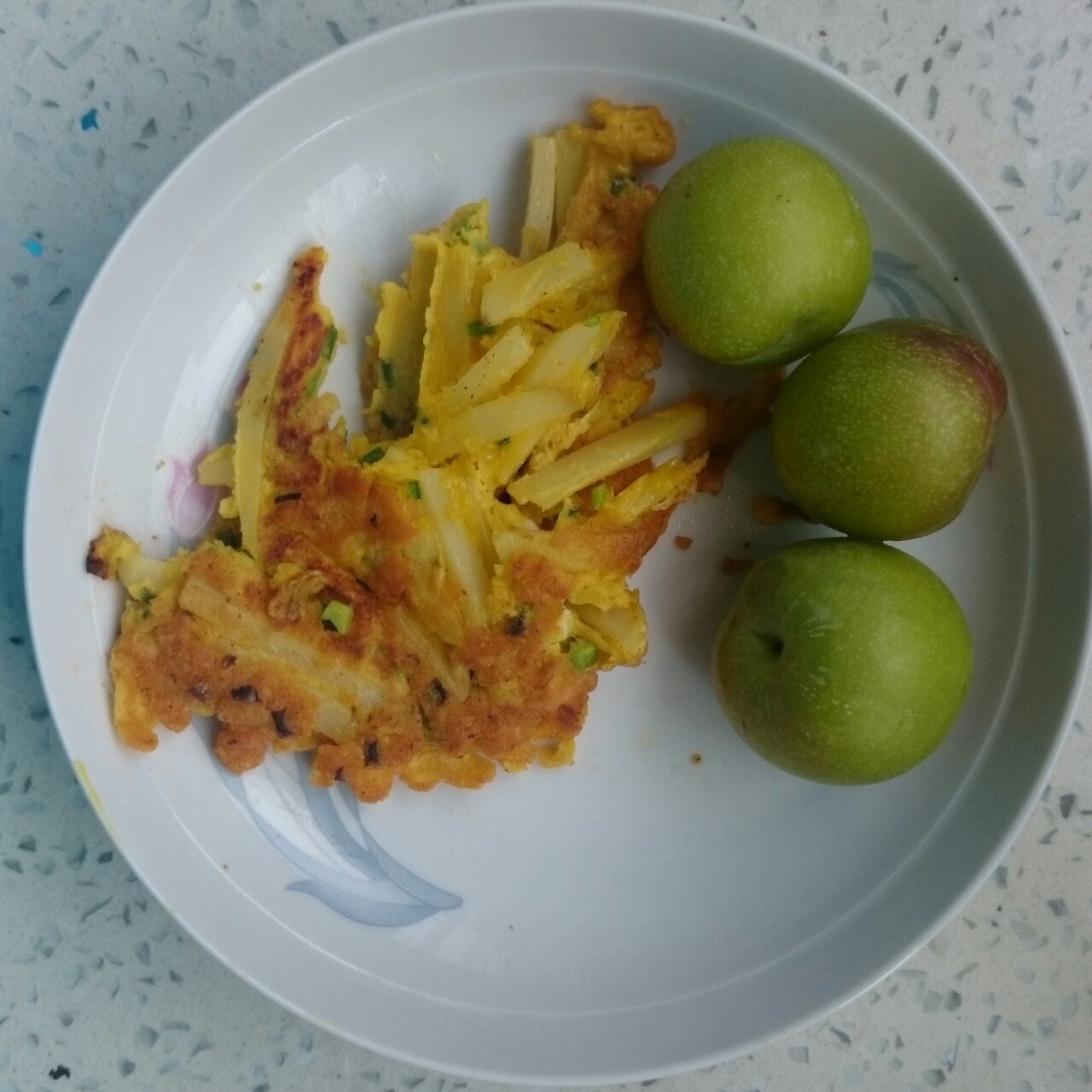 土豆洋葱煎饼