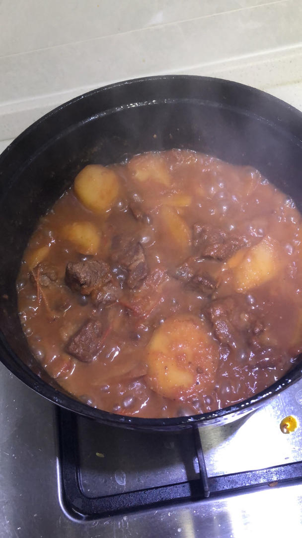 番茄土豆炖牛腩