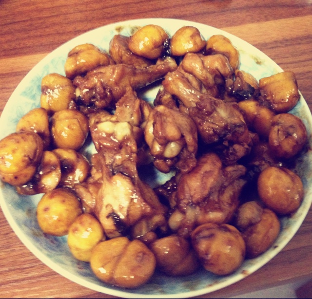 栗子烧鸡腿