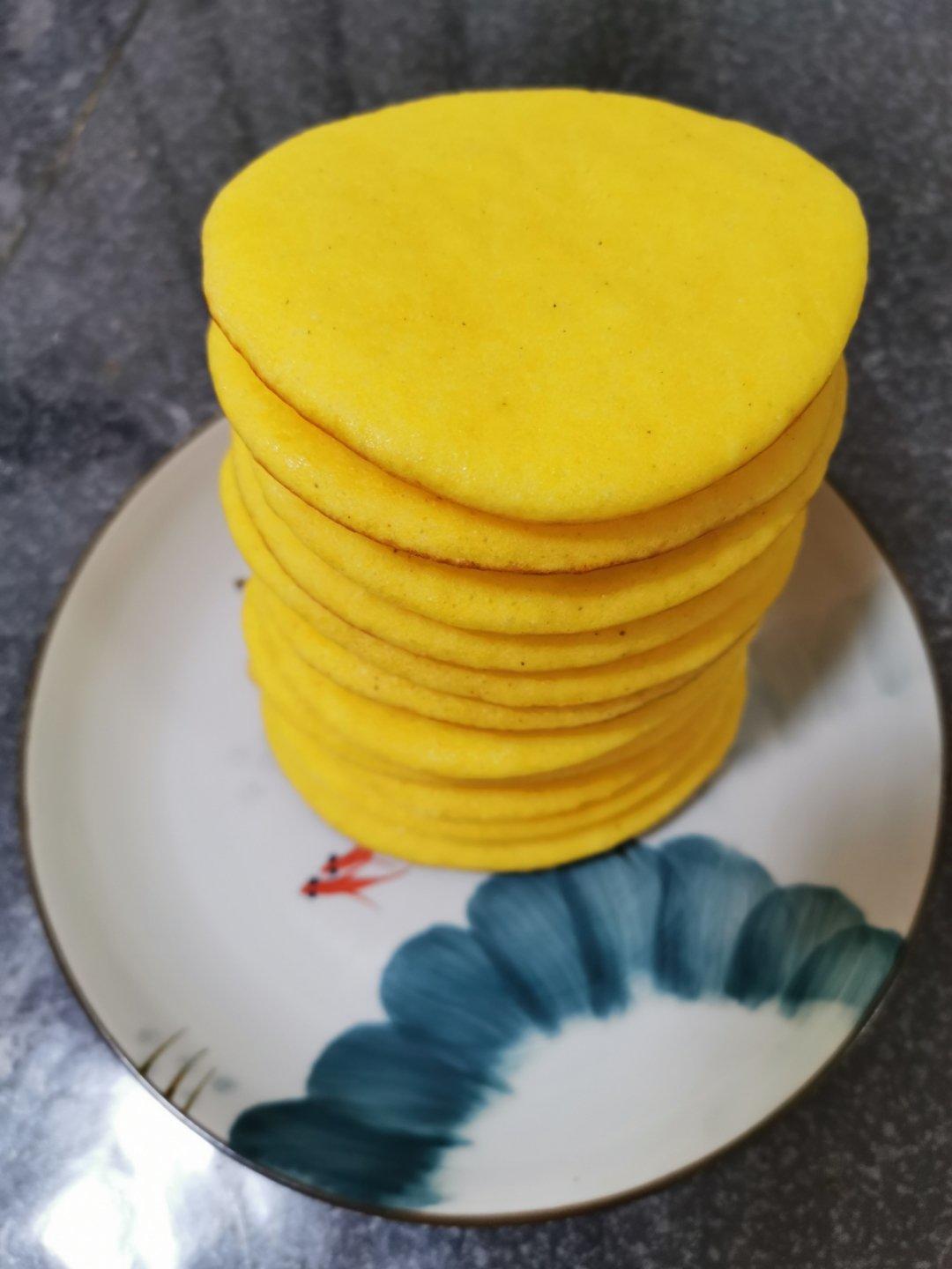 松软有嚼劲的玉米面饼