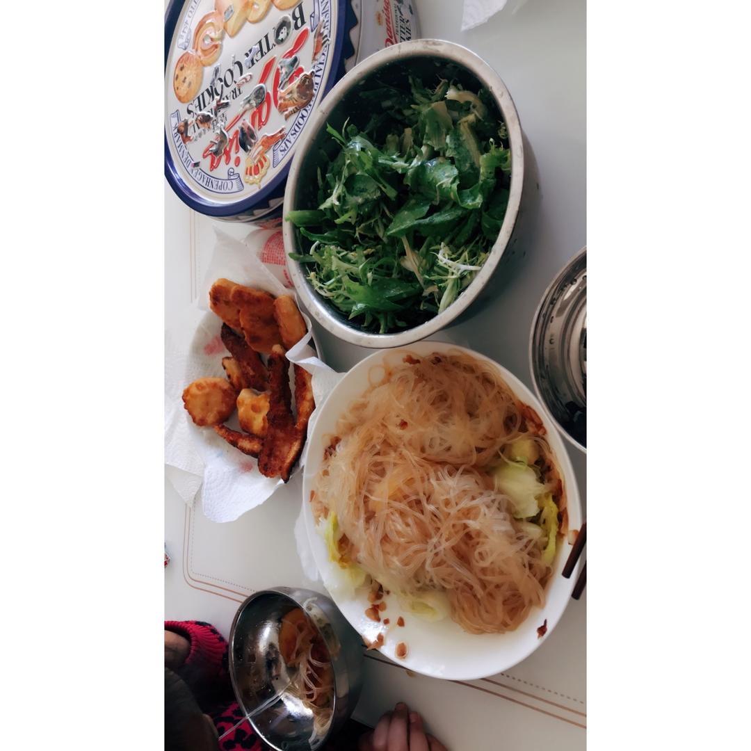 蒜蓉粉丝娃娃菜