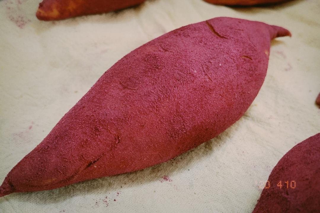 紫薯馒头红薯馅