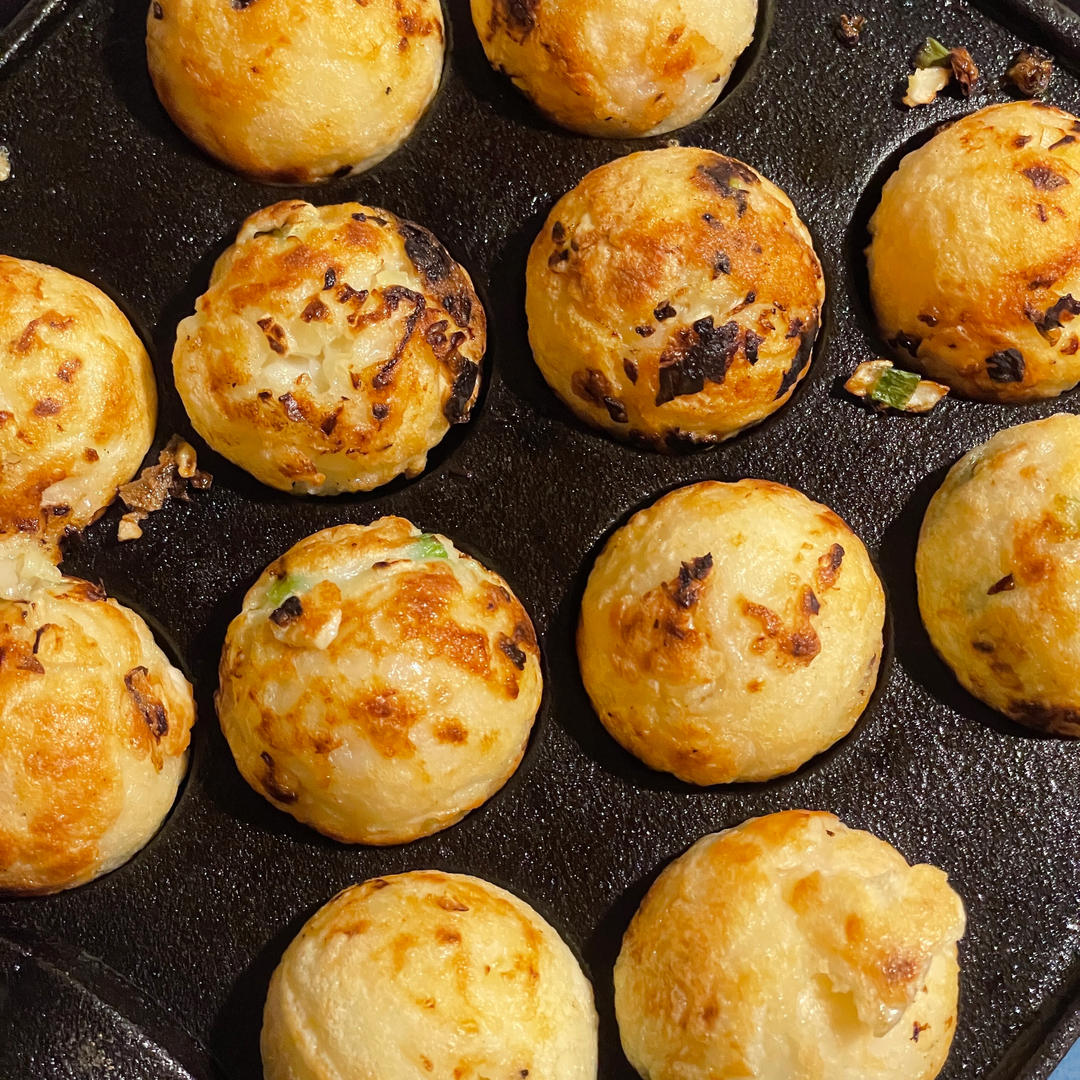 自制章鱼小丸子～