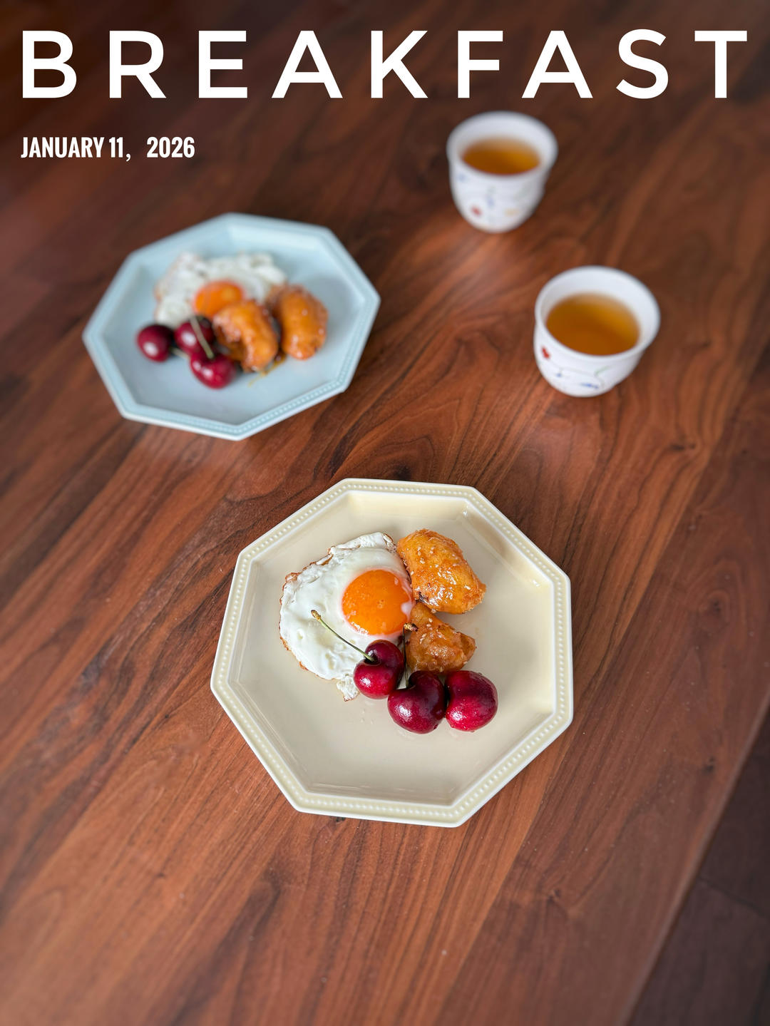早餐•2026年1月11日