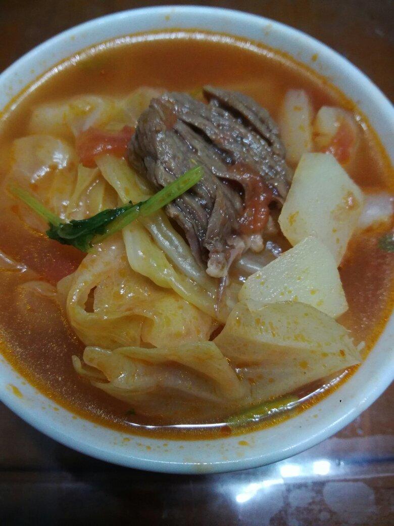 【大寜粗品】 苏伯汤（简单版）牛肉炖柿子