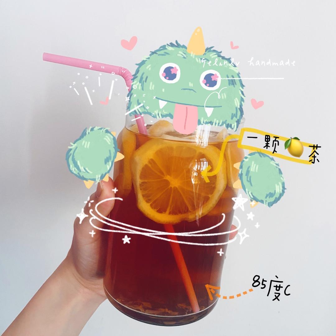 一颗柠檬茶（85度c）