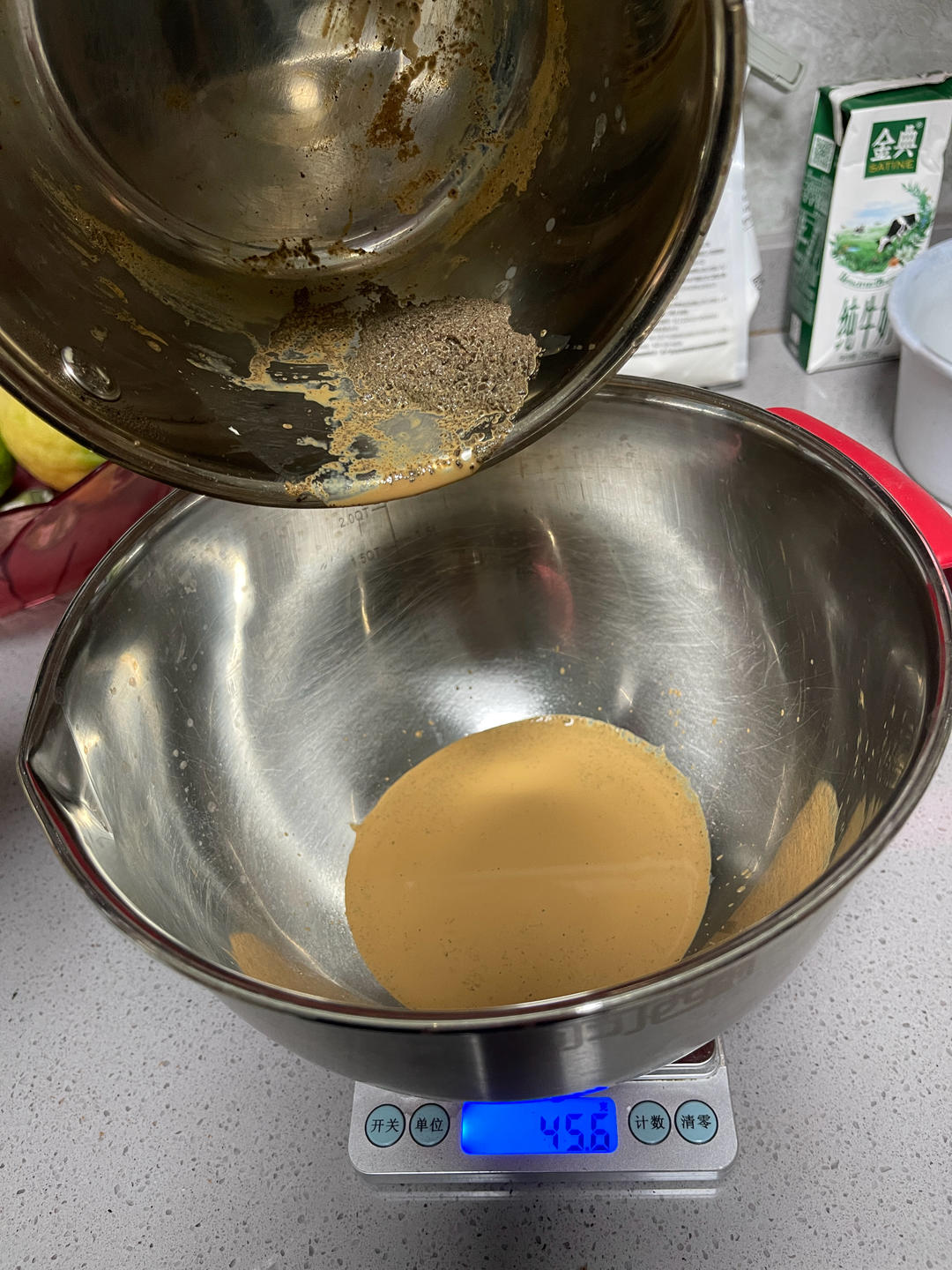 纯奶手撕吐司的做法 步骤1