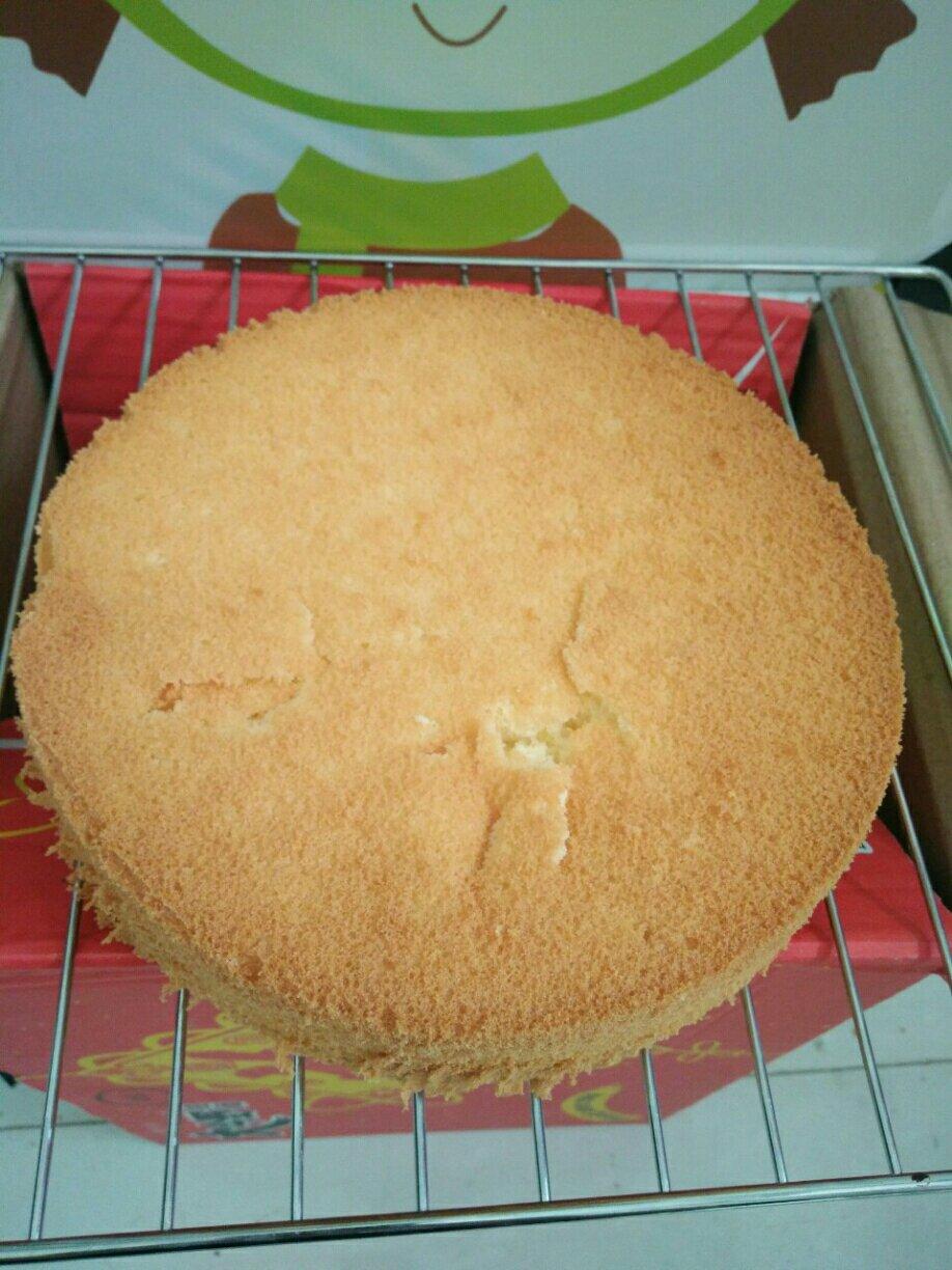 八寸戚风蛋糕（生日蛋糕坯）附六寸配单