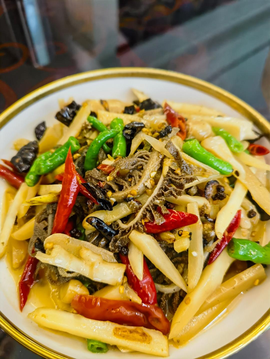 火爆泡椒毛肚