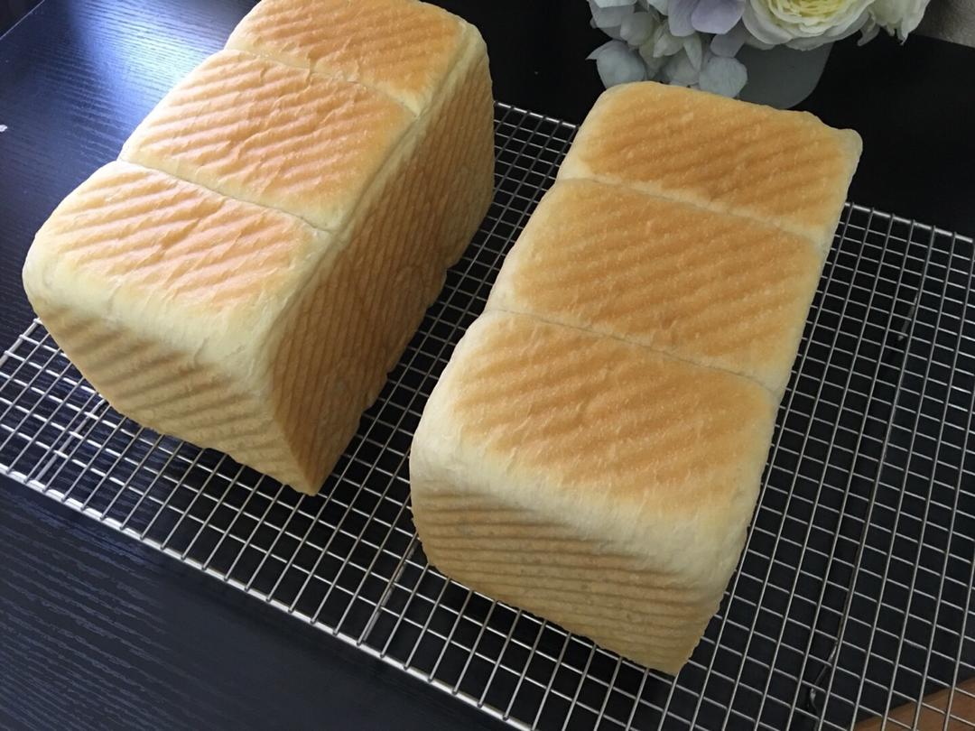 生吐司 烫种日式 无水纯奶绵软