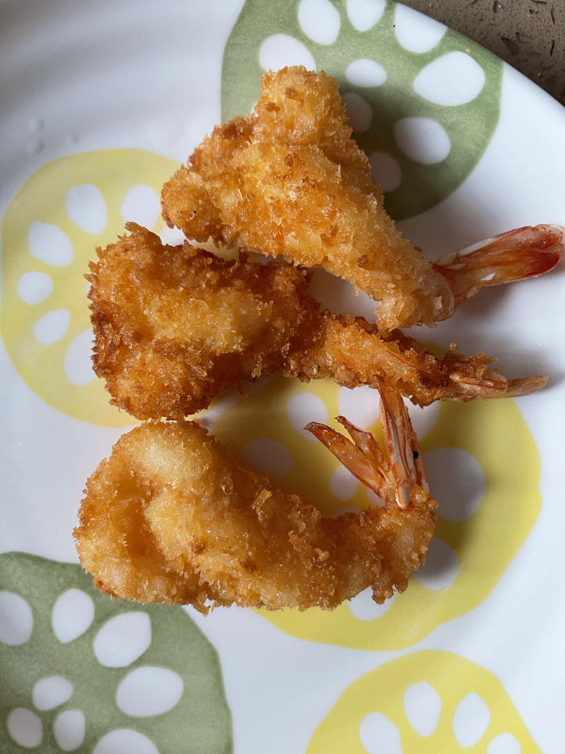面包糠炸虾