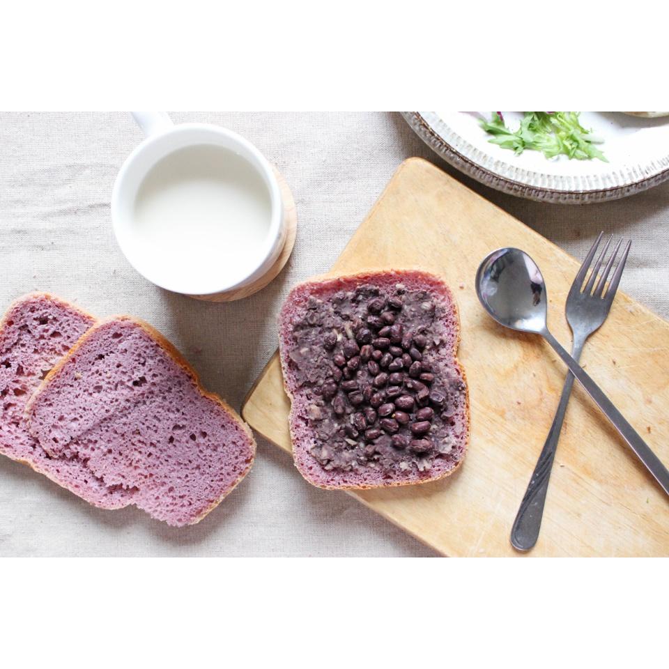 紫薯吐司 面包机版的做法
