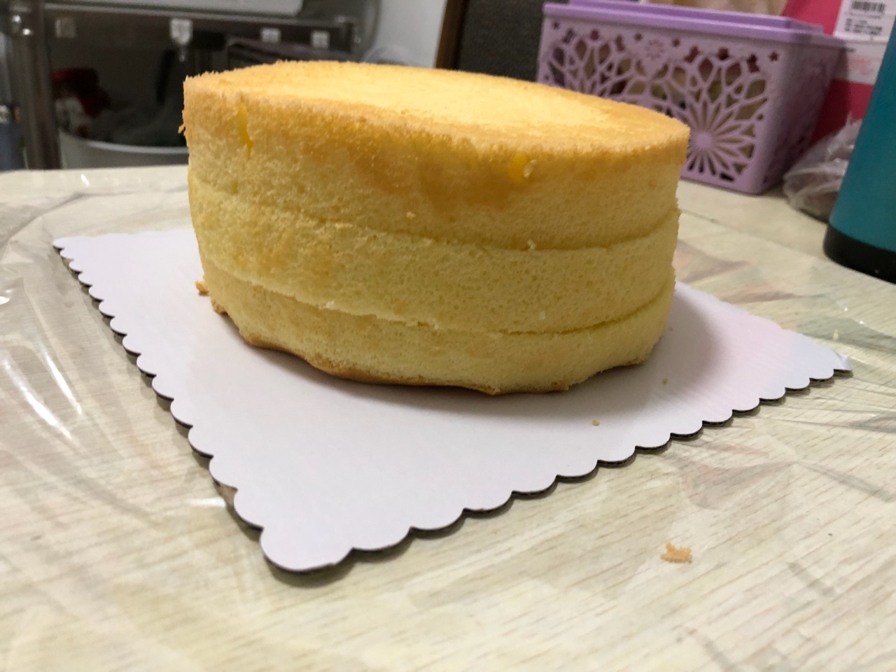 【小窍门】如何切出厚薄均匀的蛋糕片