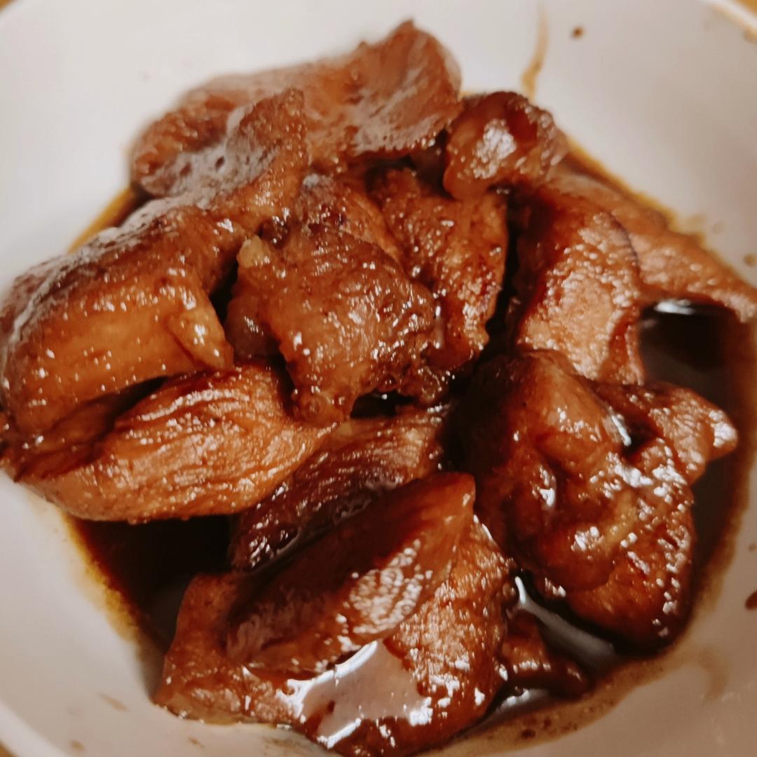 超简单平底锅叉烧肉，多汁味浓不能再快手
