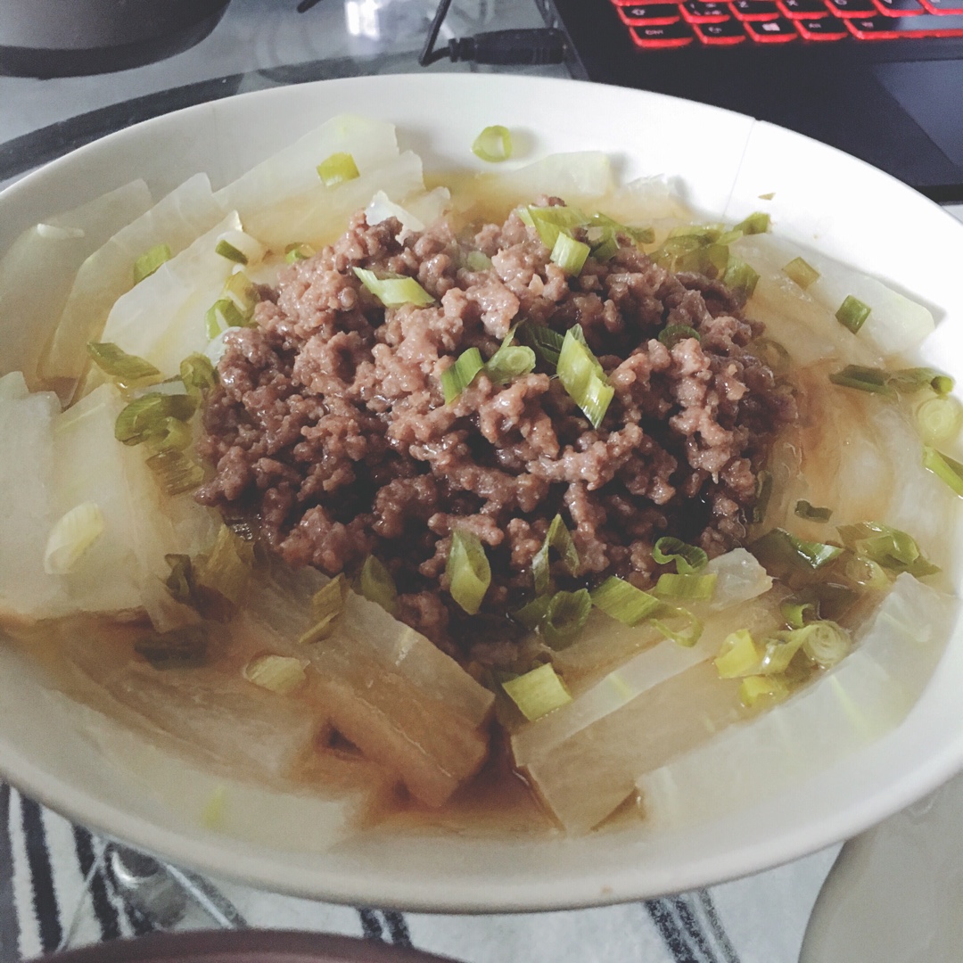 肉末冬瓜～～孩子最爱吃的下饭菜