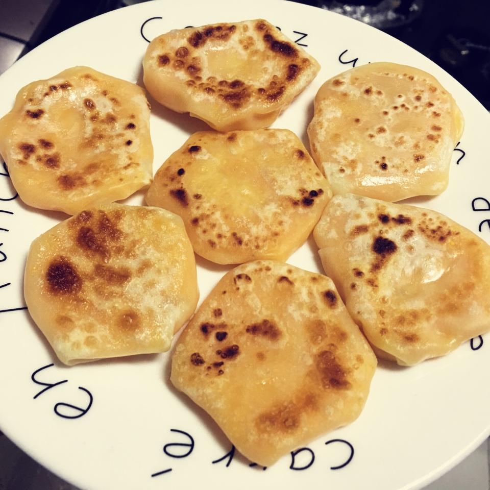 不用和面的奶香红薯饼🍠