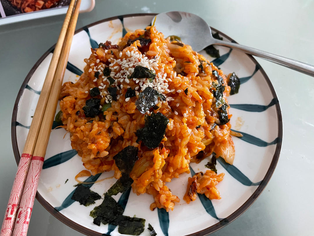 升级版辣白菜炒饭😭姜食堂同款🌟泡菜饭开出了p.o 斯密达
