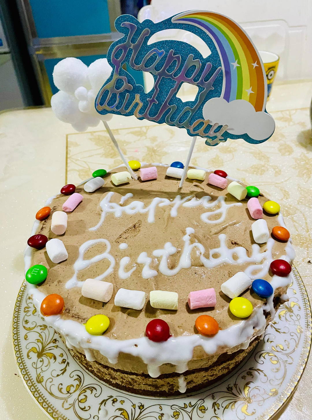 巧克力巴菲蛋糕