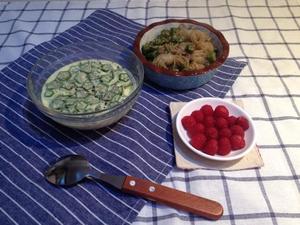 减肥快手菜 日式秋葵魔芋丝的做法 步骤2