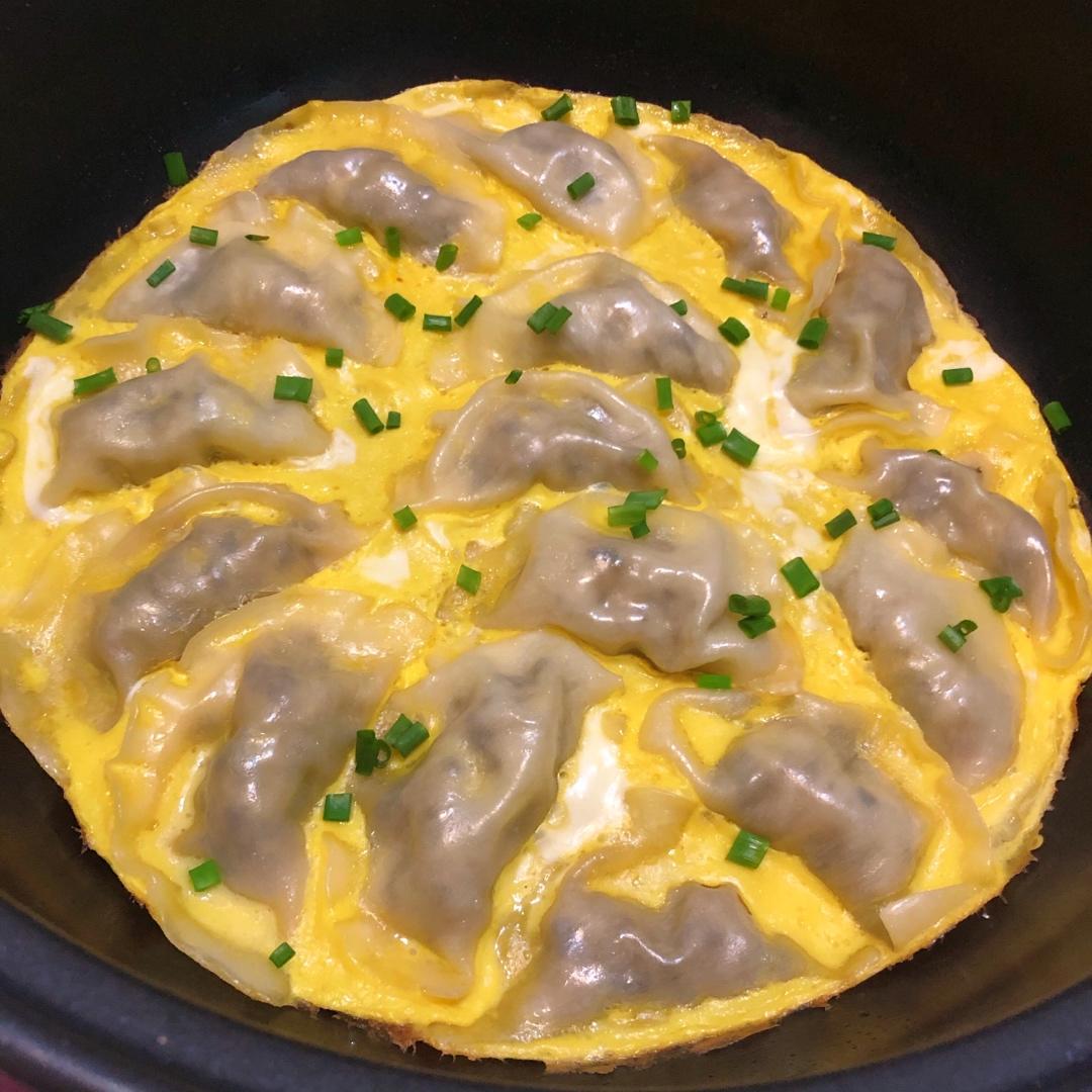 懒人快手抱蛋煎饺