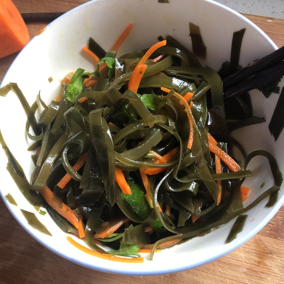 凉拌海带丝（附洗干海带超干净方法）