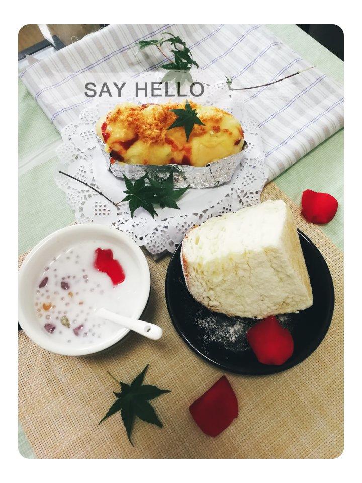 葱香芝士面包