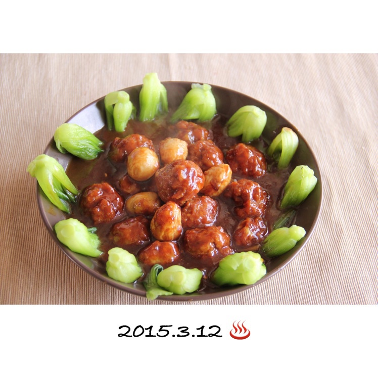 红烧肉圆