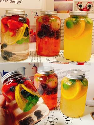 💥自制夏日神仙饮品❗️无糖低卡气泡饮的做法 步骤4
