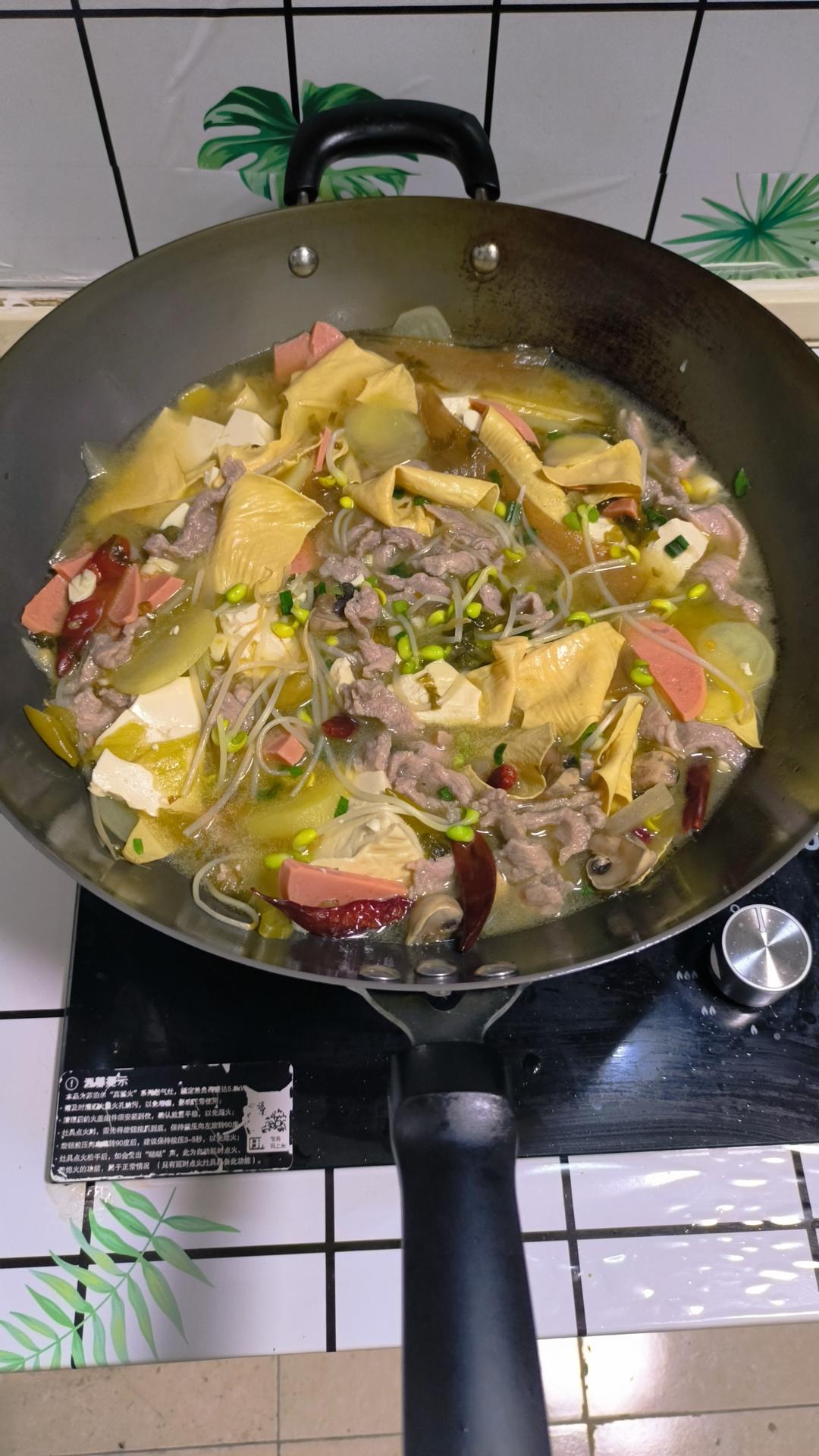 美味到爆的四川荤豆花儿