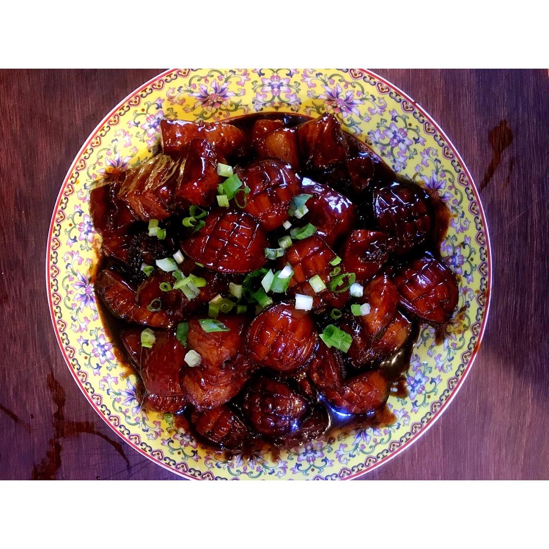 本帮鲍鱼红烧肉