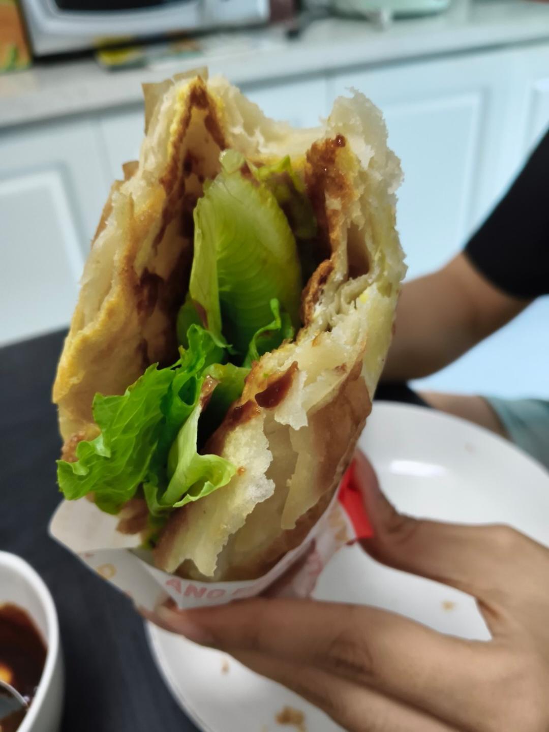 烤炉鸡蛋灌饼