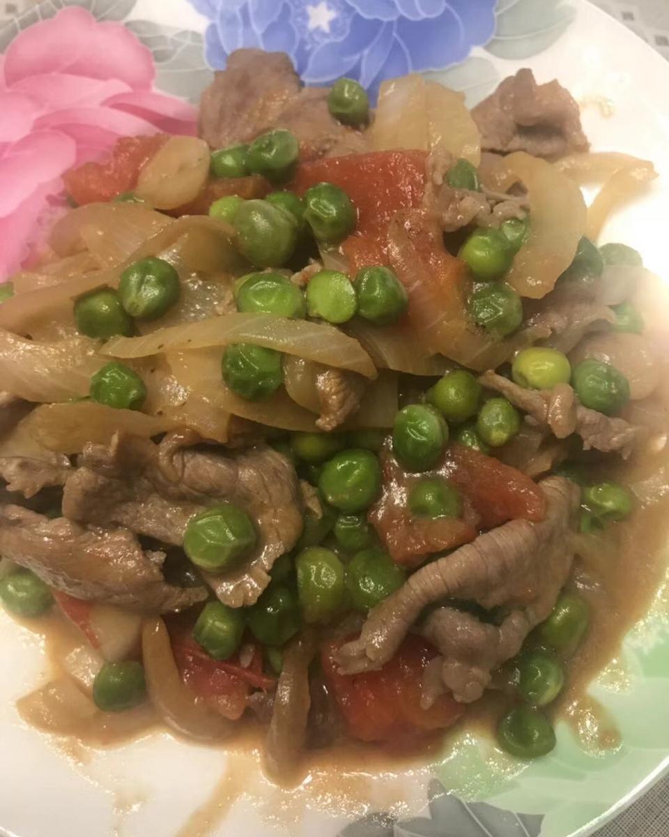 洋葱炒牛肉