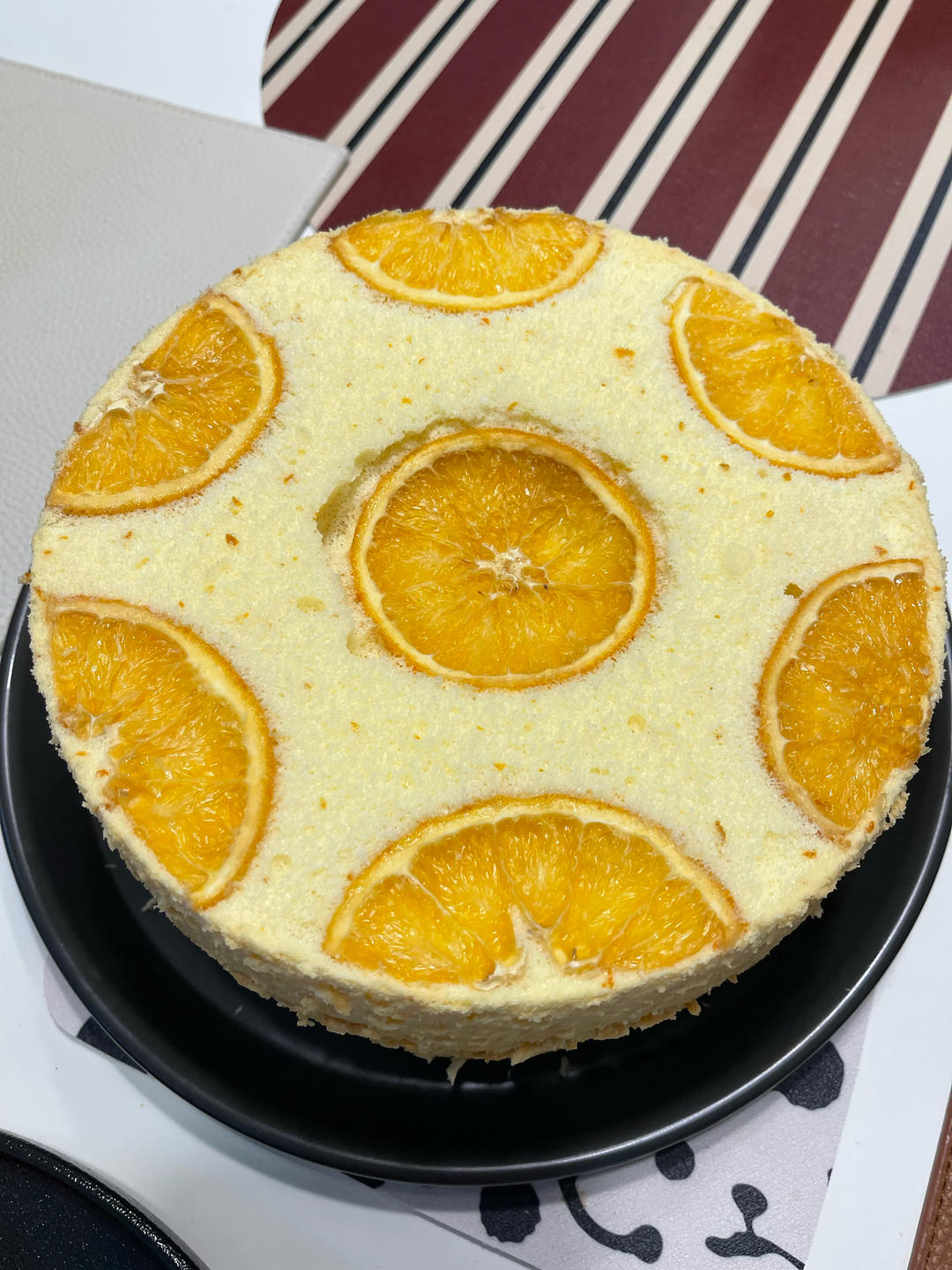 🍊满口清新香橙戚风｜不塌陷不回缩的㊙️