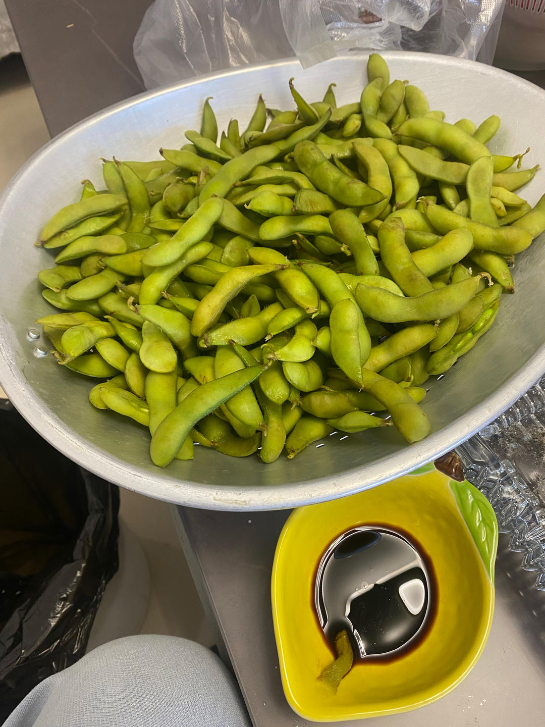 佐酒必备，冰爽芥末毛豆