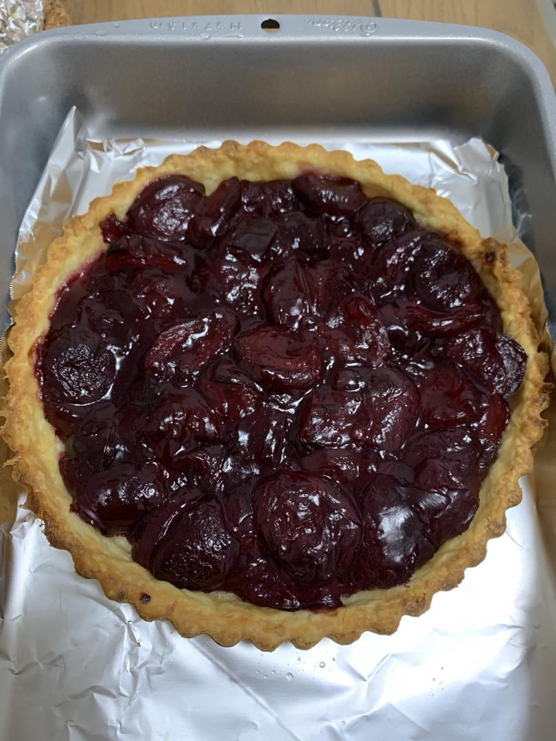 酥脆樱桃派