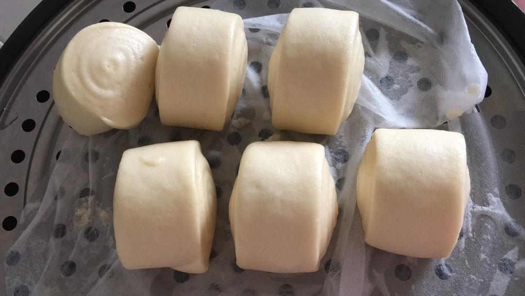 细腻光滑一次发酵牛奶馒头