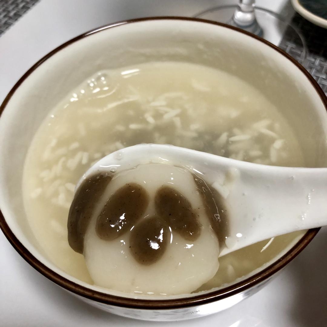 熊猫红豆汤圆