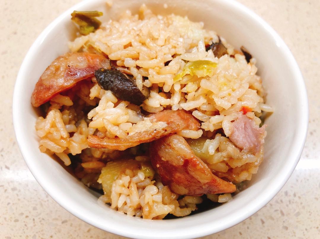 香肠土豆闷饭