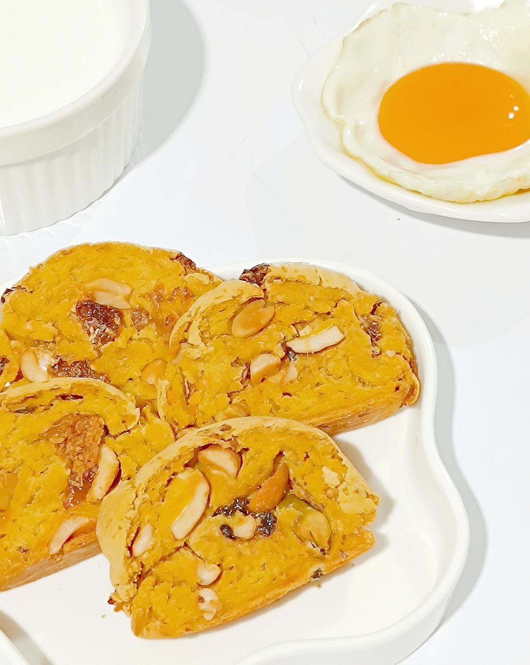 【0糖0油红薯脆片】意式脆饼改良版