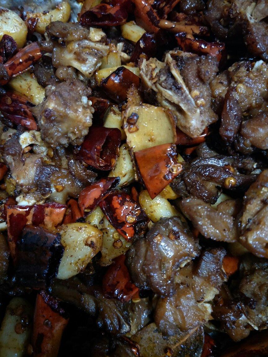 偷师于自贡某名小炒大厨的冷吃兔