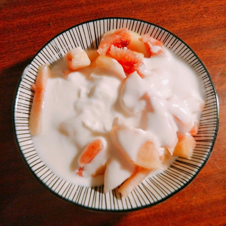 酸奶水果捞