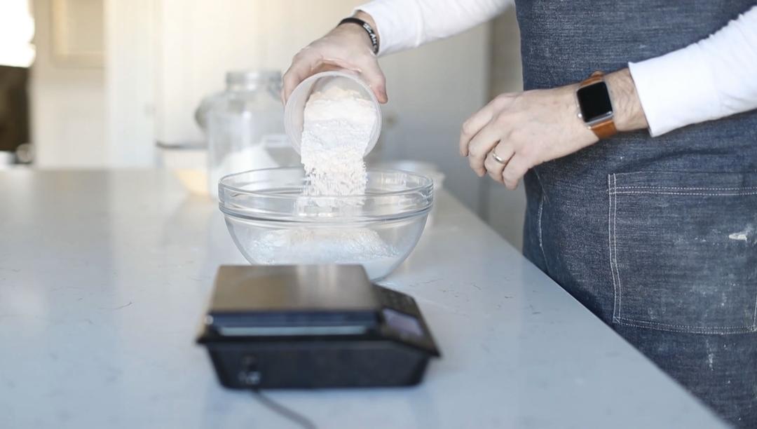 纯奶手撕吐司的做法 步骤1