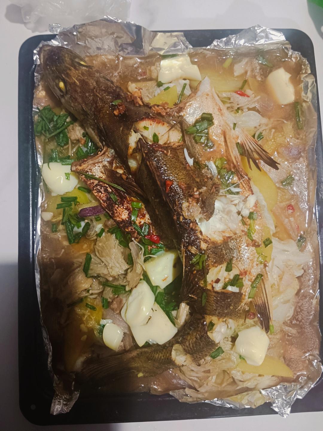 烤箱版烤鱼— —能撑到你怀疑人生的烤黑鱼